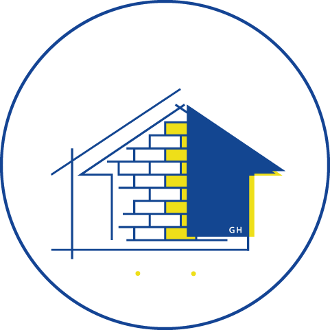 Logo de Guilbaud Hurtaud maçonnerie à Mouzeuil Saint Martin